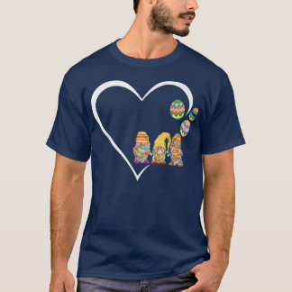 Easter Bunny Spring Gnome Easter Egg Hunting And B T-Shirt