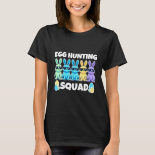 Easter Bunny Squad Humour Egg Hunting Day  T-Shirt