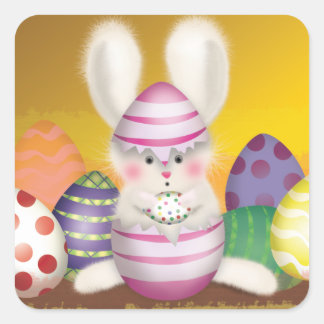 Easter Bunny Sticker