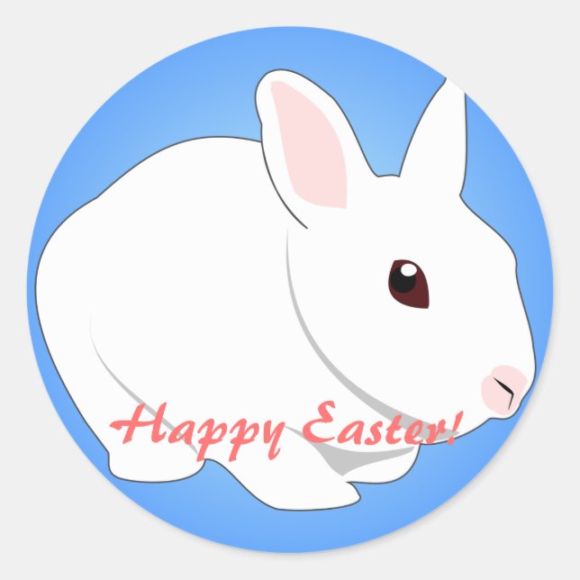 Easter Bunny Sticker (Front)