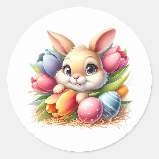 Easter Bunny Stickers (Front)
