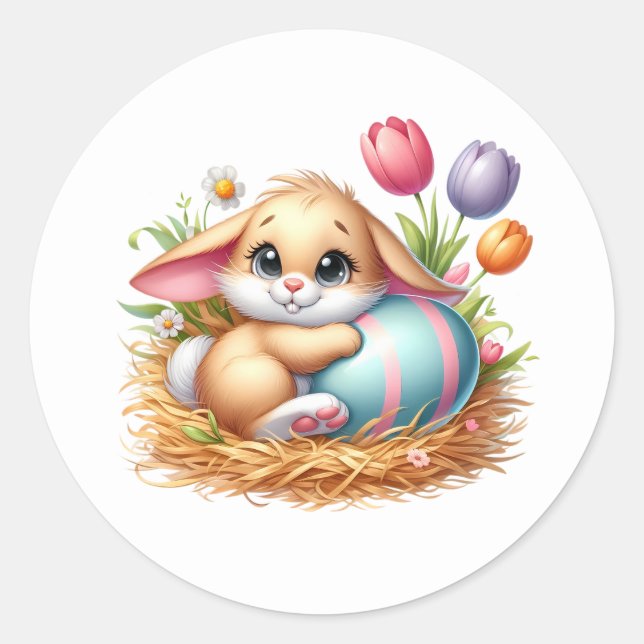 Easter Bunny Stickers (Front)