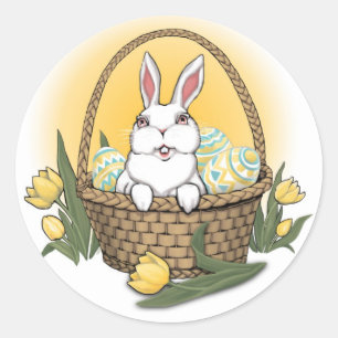 Easter Bunny Stickers Classic Easter Stickers