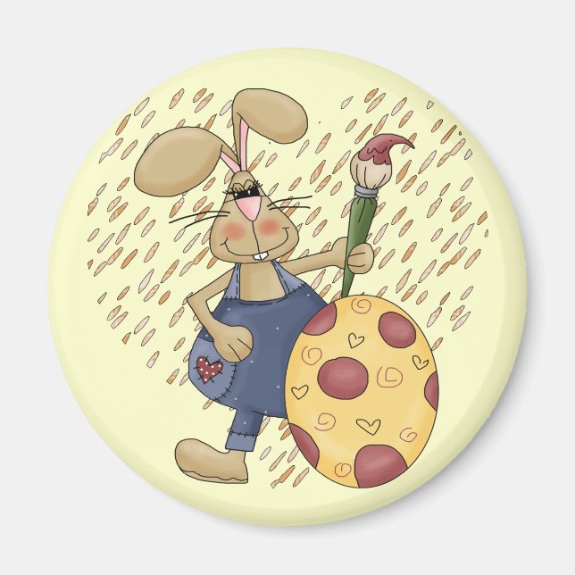 Easter Bunny T Shirts and Gifts Magnet (Front)