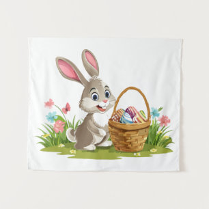 Easter bunny tapestry