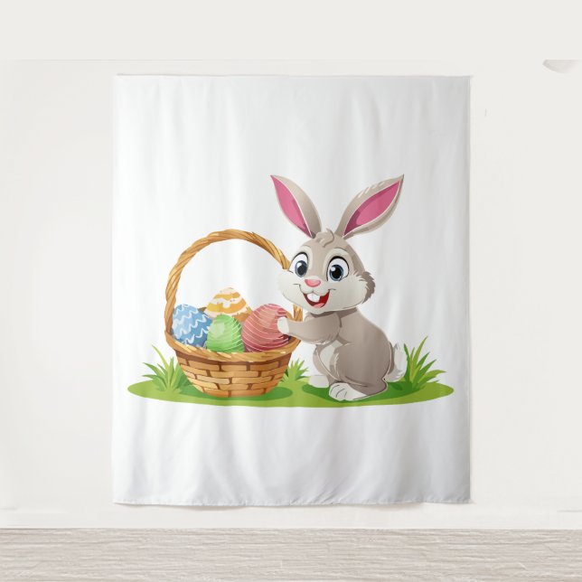 Easter bunny tapestry (Front)