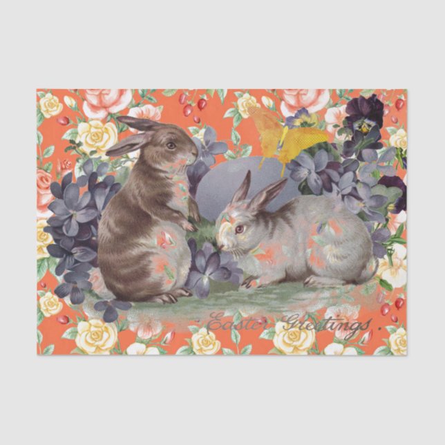 EASTER BUNNY Tissue Paper (Front)