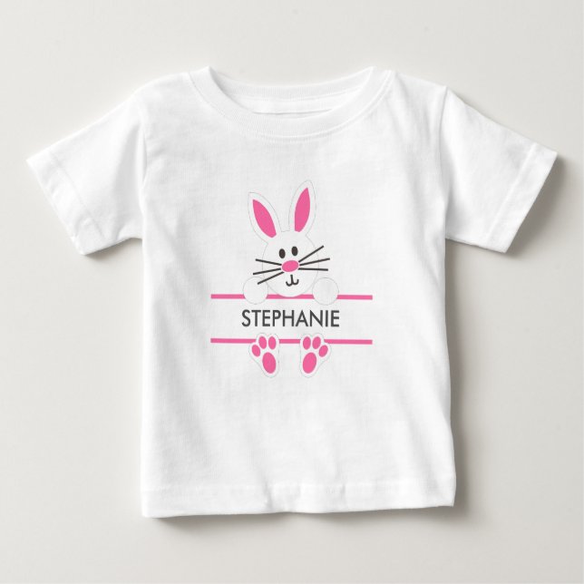 Easter Bunny Toddler Dress Baby T-Shirt (Front)