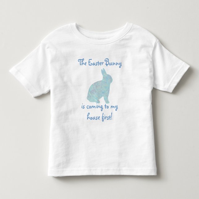 Easter Bunny Toddler T-Shirt (Front)