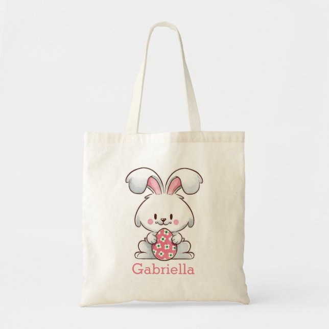 Easter Bunny Tote Bag (Front)