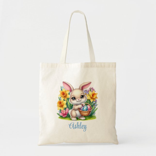 Easter Bunny Tote Bag (Front)