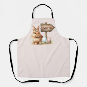 Easter Bunny Trail Apron