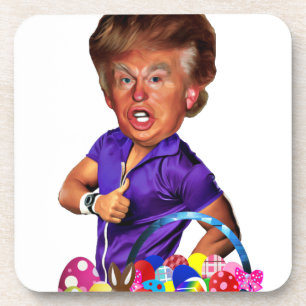 easter bunny trump coaster