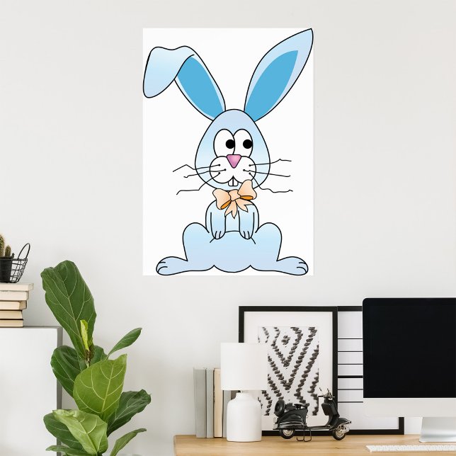Easter Bunny With A Bow Tie Poster (Creator Uploaded)
