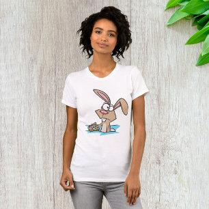Easter Bunny with Basket of Eggs T-Shirt