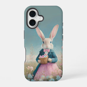 Easter bunny with Easter Eggs Happy Easter iPhone 16 Case