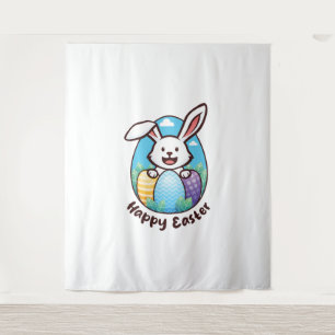 Easter Bunny with eggs (on light colours) Tapestry