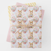 Easter Bunny Wrapping Paper Collection