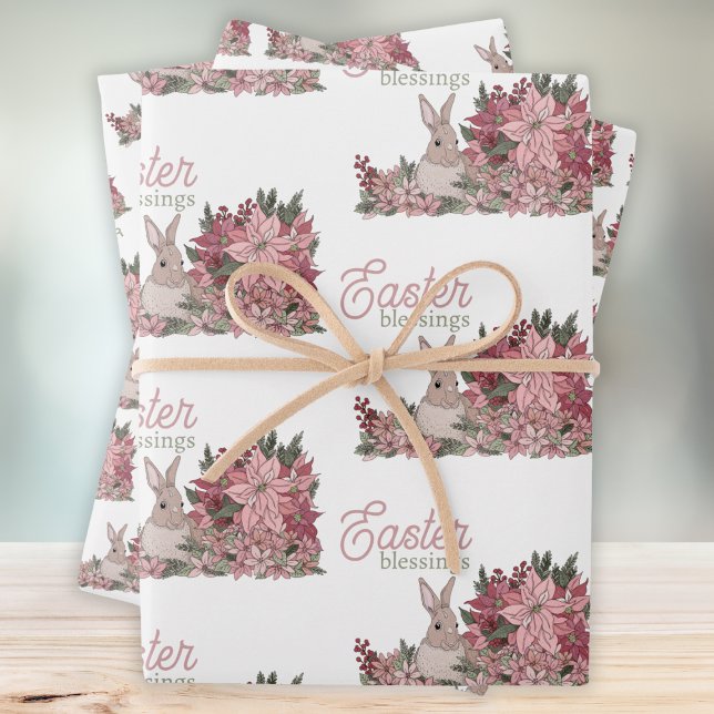 Easter Bunny Wrapping Paper Sheets (Creator Uploaded)