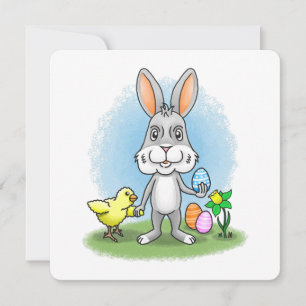 Easter Bunny's Easter Sunday brunch Invitation