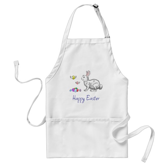 Easter Bunny's Egg Hunt Standard Apron (Front)