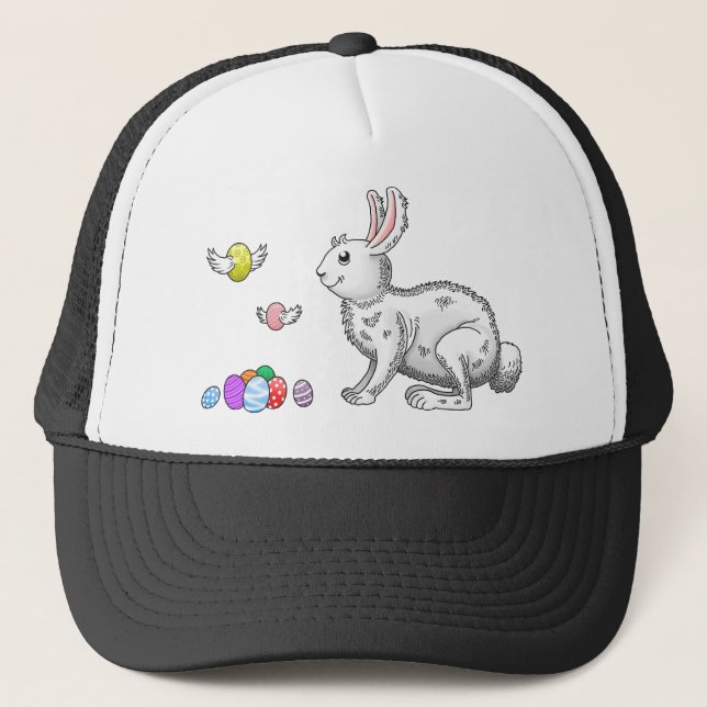 Easter Bunny's Egg Hunt Trucker Hat (Front)