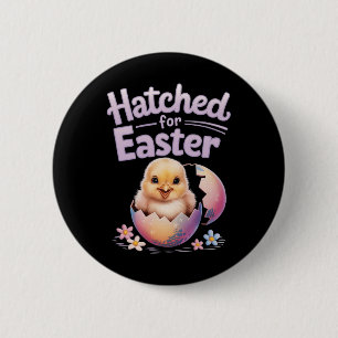 Easter By Chicks Hatched For Easter 6 Cm Round Badge