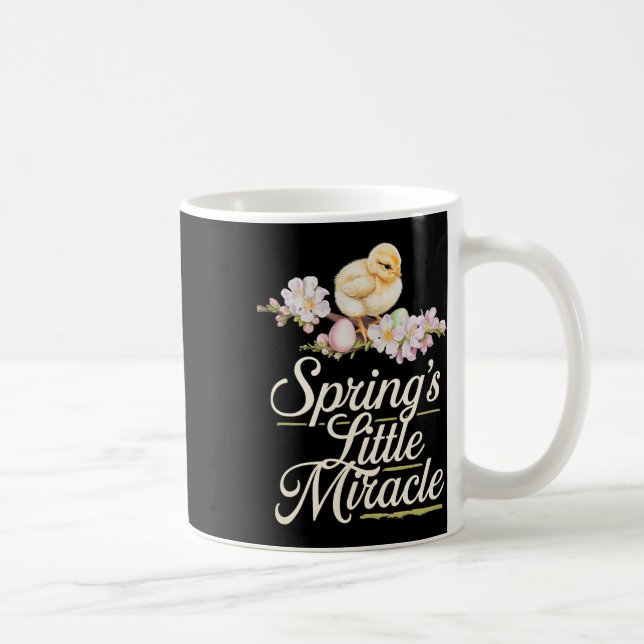 Easter By Cute Chicks Chicken  Coffee Mug (Right)