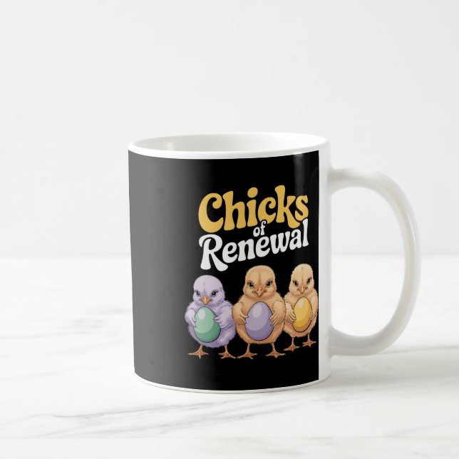 Easter Byby Chicks Chicken  Coffee Mug (Right)