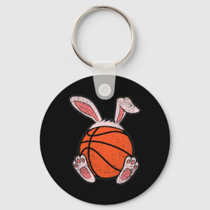 Easter Bysketbyll Lover Bunny Ears Byll Cute Rabbi Key Ring