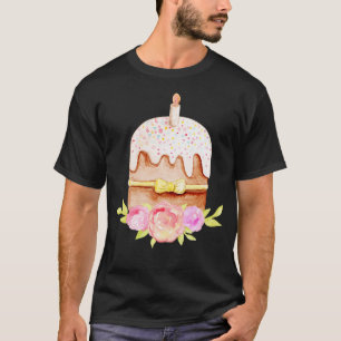 Easter cake with candle T-Shirt