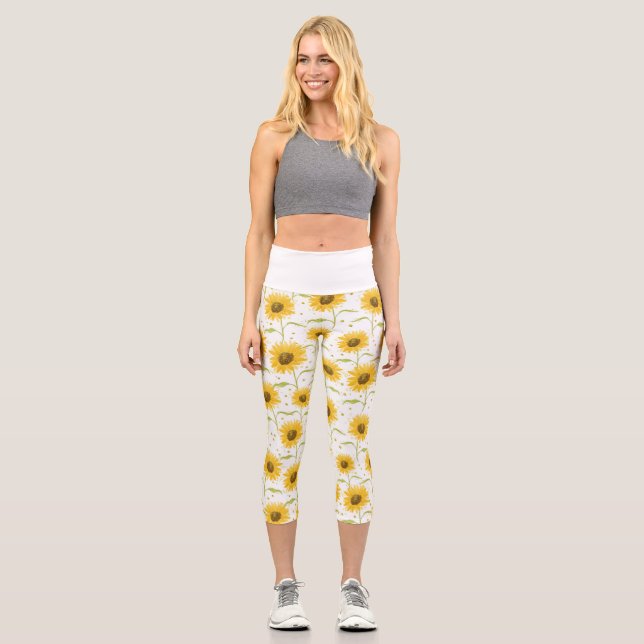 Easter Candy Capri Leggings (Front)