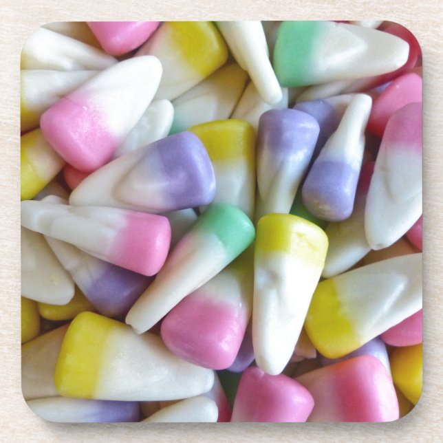 Easter Candy Corn Coaster (Front)