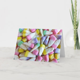 Easter Candy Corn Holiday Card