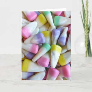 Easter Candy Corn Holiday Card