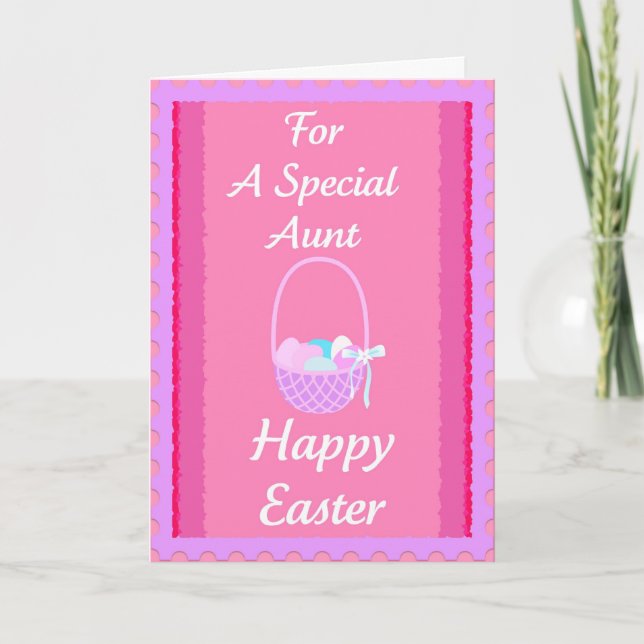 Easter Card Aunt (Front)