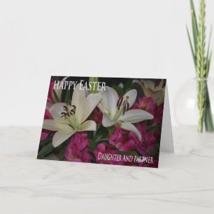 Easter Card For Daughter And Partner