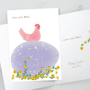 Easter Card from Mum to Adult Child