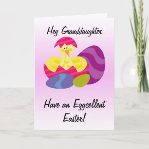 Easter Card Granddaughter