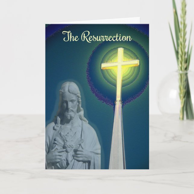 Easter Card, the Resurrection Holiday Card (Front)