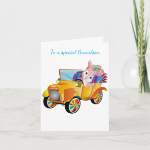 Easter Card-To A Special Grandson Holiday Card