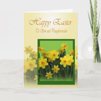 Easter Card to Son and Daughter-in-law