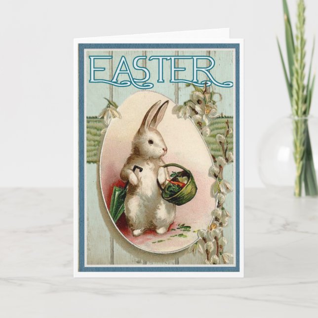 Easter Card with Bunny (Front)
