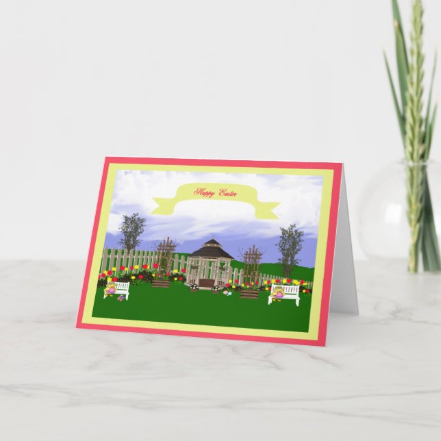 Easter Card With Gabezo (Front)