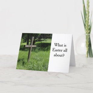 Easter Card with Gospel Message