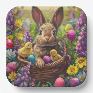 Easter cardboard plates Series 1 -4