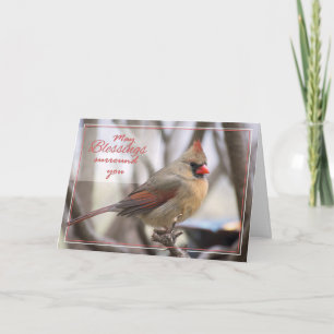 Easter Cardinal Holiday Card