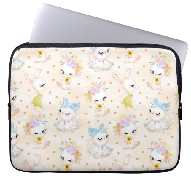 Easter Cards Laptop Sleeve (Front)