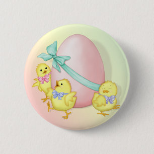 Easter Celebration 6 Cm Round Badge