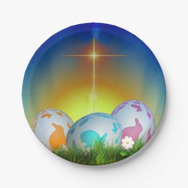 Easter Celebration Paper Plate (Front)